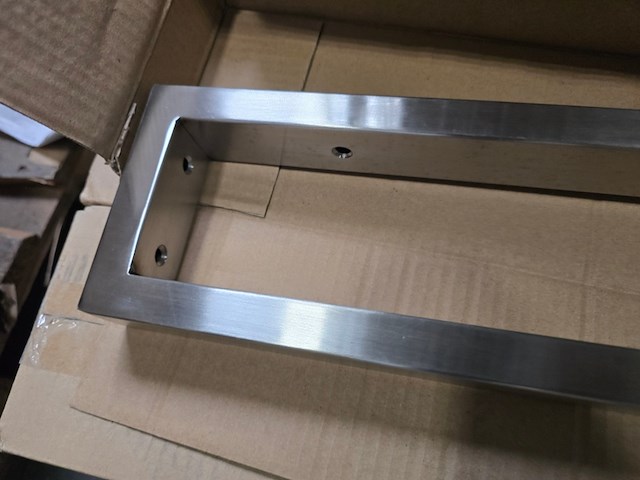 7x wastafelbeugel handdoekrek rvs - afbeelding 4 van  6