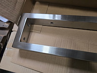 7x wastafelbeugel handdoekrek rvs - afbeelding 4 van  6