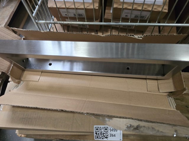 7x wastafelbeugel handdoekrek rvs - afbeelding 6 van  6