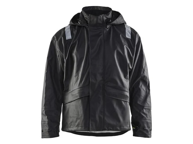 7x waterdichte jas blaklader, zwart, l/xxl/xxxl - afbeelding 1 van  2