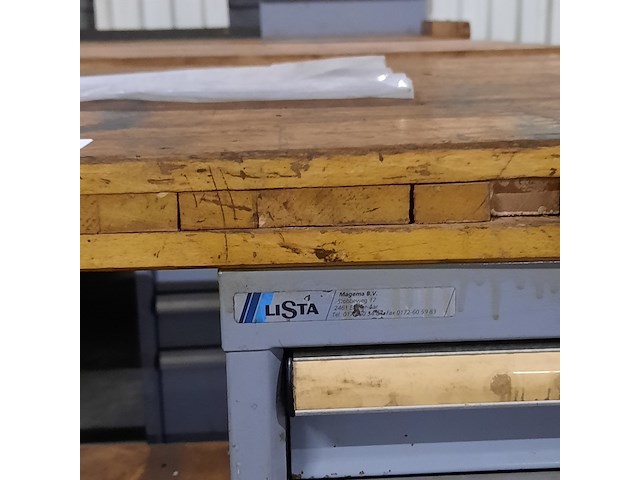 7x werkbank, lista - afbeelding 6 van  10