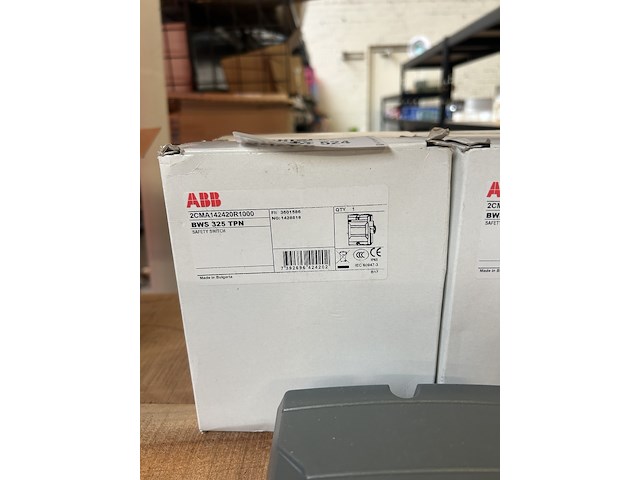 7x werkschakelaar abb - afbeelding 3 van  5