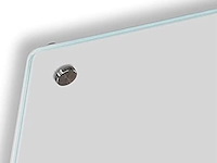 7x whiteboard van glas 120x240 cm sam creative, gswbm120240 glass series white magnetic - afbeelding 2 van  6