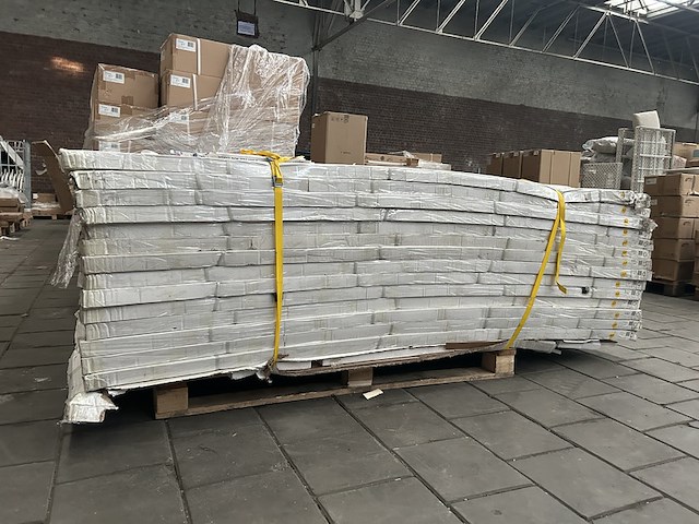 7x whiteboard van glas 120x240 cm sam creative, gswbm120240 glass series white magnetic - afbeelding 4 van  6