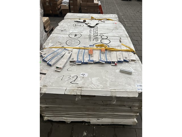 7x whiteboard van glas 120x240 cm sam creative, gswbm120240 glass series white magnetic - afbeelding 3 van  6