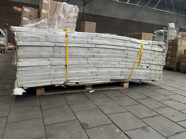 7x whiteboard van glas 120x240 cm sam creative, gswbm120240 glass series white magnetic - afbeelding 4 van  6