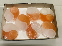 7x yin-yang sets waxinelichthouders - afbeelding 5 van  5