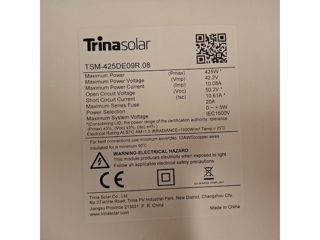 7x zonnepaneel 2x trinasolar, 5x jinko - afbeelding 4 van  5