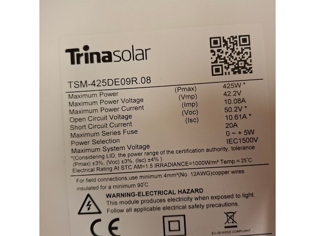 7x zonnepaneel 2x trinasolar, 5x jinko - afbeelding 5 van  5