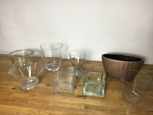 8 bloempot/vazen - flower box - afbeelding 1 van  10