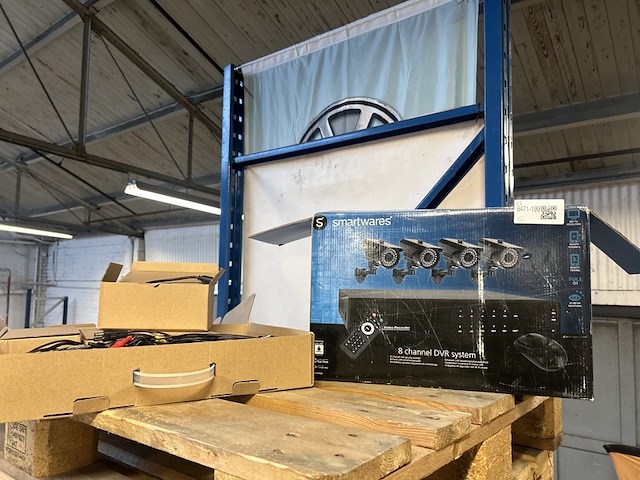 8 channel dvr beveiligingssysteem smartwares - afbeelding 1 van  8