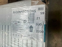 8-connections radiator 21-500x2200 - afbeelding 4 van  5