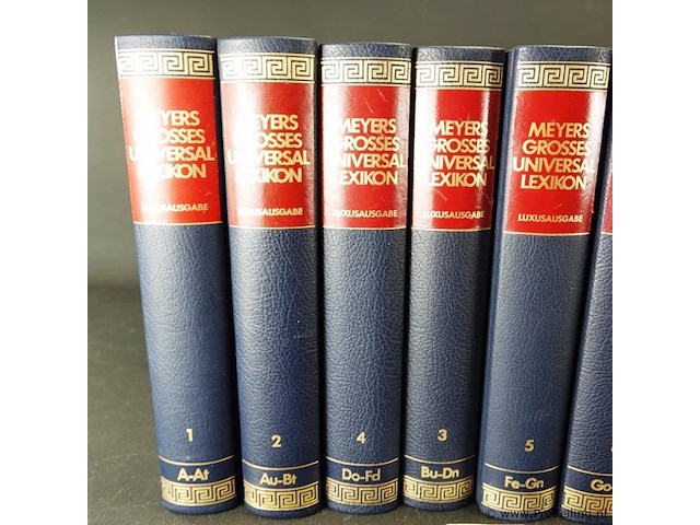 8 delen meyer grosses universal lexicon - afbeelding 4 van  5