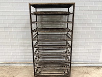 8 delige - rvs - ovenwagen - afbeelding 1 van  3