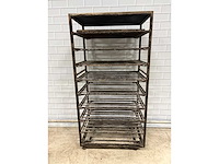 8 delige - rvs - ovenwagen - afbeelding 2 van  3