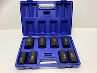 8-delige 3/4" diepe krachtdoppenset - afbeelding 1 van  10