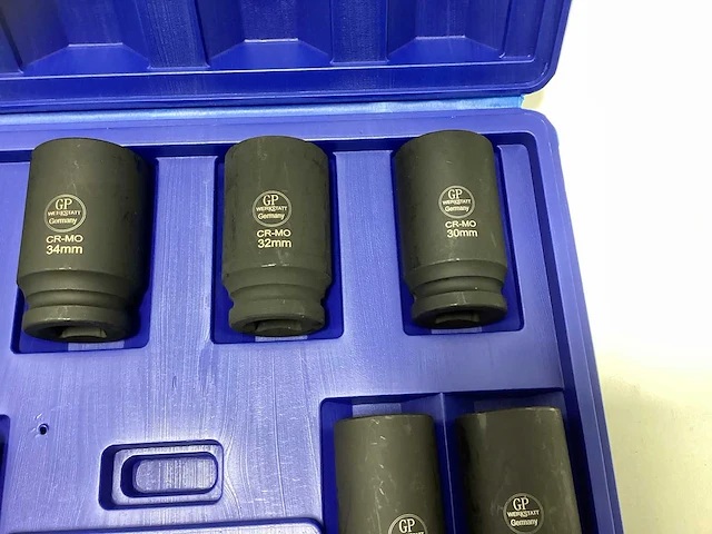 8-delige 3/4" diepe krachtdoppenset - afbeelding 2 van  10