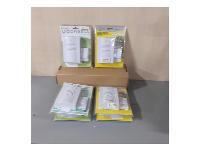 8 ex. draadloze deurbel (d1720) - afbeelding 3 van  3