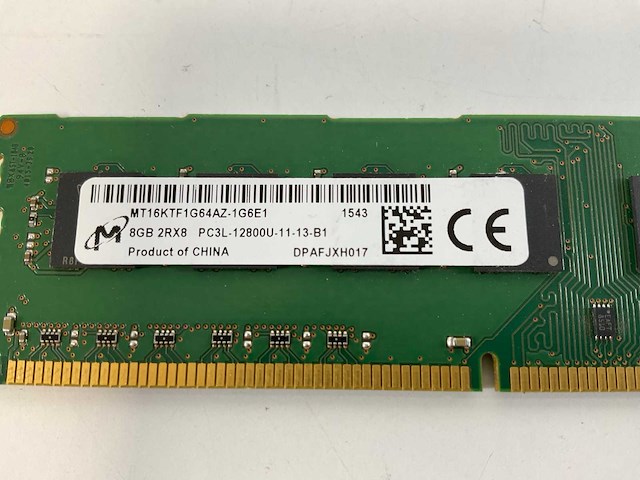 8 gb ddr3 - mix model rams - check description (320x) - afbeelding 59 van  62