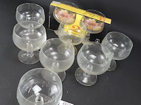 8 glazen coupes - afbeelding 4 van  5