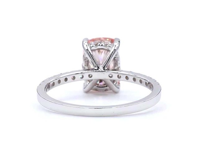 !8 karaat witgouden ring met 2,46 ct. diamant - afbeelding 4 van  6