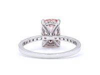 !8 karaat witgouden ring met 2,46 ct. diamant - afbeelding 3 van  5