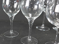 8 kristallen wijnglazen - afbeelding 4 van  5