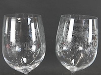 8 kristallen wijnglazen - afbeelding 5 van  5