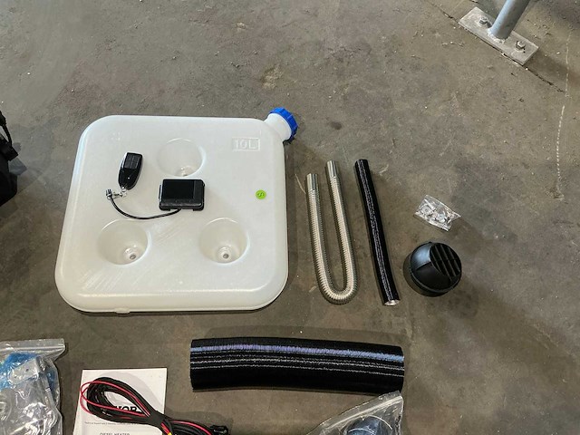 8 kw luchtverwarmer / heater op diesel - afbeelding 2 van  6