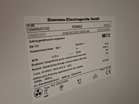 8 laden vriezer no frost a++, siemens semi professioneel, gs40na31 - afbeelding 6 van  7