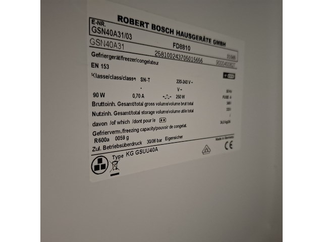 8 ladenvriezer no frost, bosch, gsn40a31 - afbeelding 7 van  7