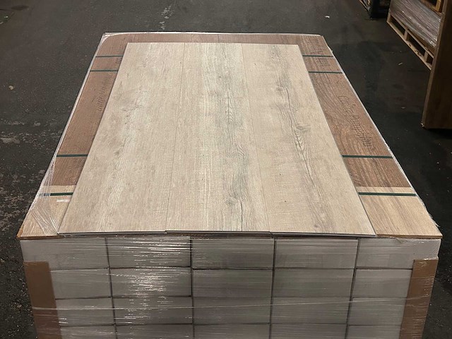 8 m2 pvc click plank - 1239 x 212 x 4 mm - afbeelding 3 van  3