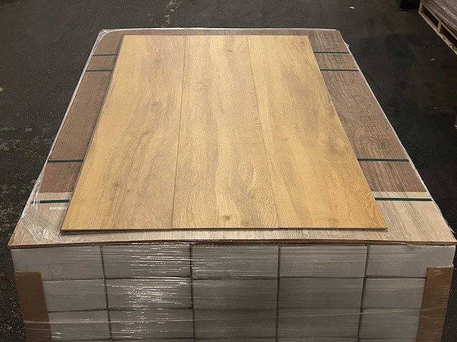 8 m2 pvc click plank - 1239 x 212 x 4 mm - afbeelding 3 van  3