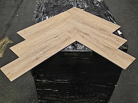 8 m2 pvc visgraat click - 600 x 150 x 5 mm - afbeelding 3 van  3