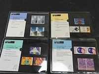 8 officiële ptt post postzegelmapjes uit diverse jaren met postfrisse postzegels - afbeelding 2 van  5