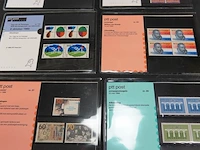 8 officiële ptt post postzegelmapjes uit diverse jaren met postfrisse postzegels - afbeelding 3 van  5