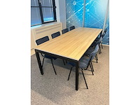 8 persoons conferentieset 240x100 - afbeelding 9 van  16