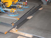 8 staalplaten in diverse maten en diktes w.o. 1560 x 3080 x 40 mm. - afbeelding 3 van  3