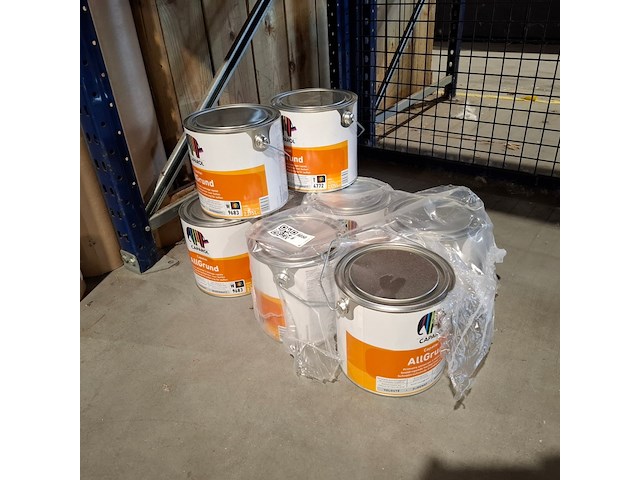 8 x 2,5 liter caparol allgrund, wit - afbeelding 1 van  4