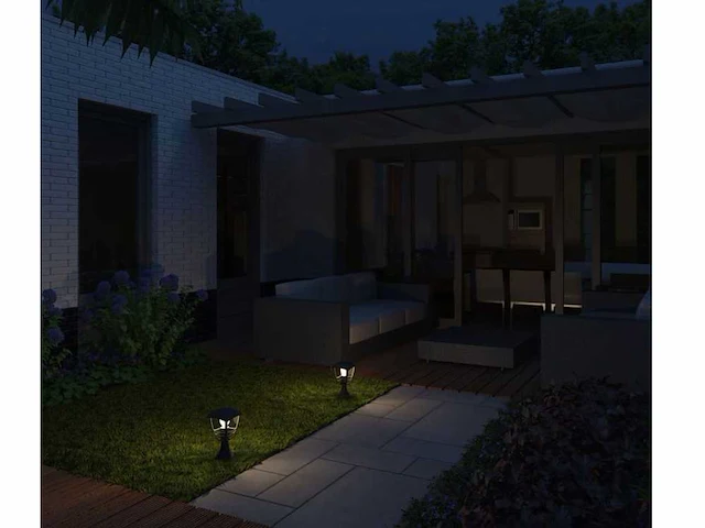 8 x arina 30 buiten lamp zwart - afbeelding 5 van  8
