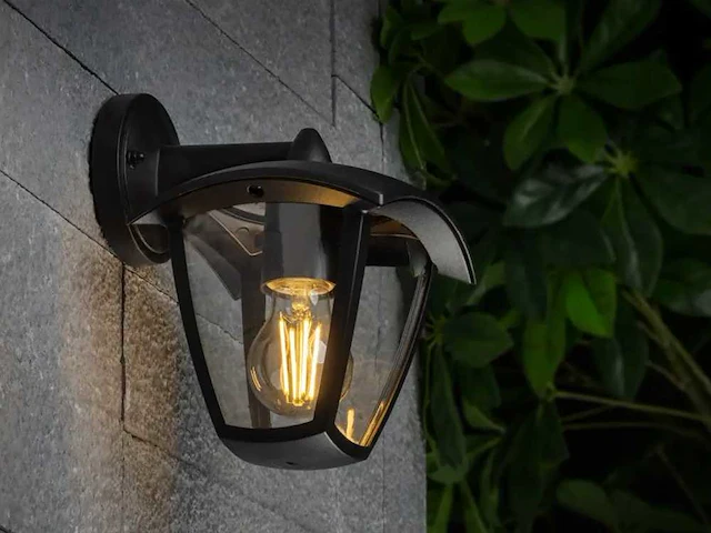 8 x arina wand buiten lamp zwart - afbeelding 5 van  7