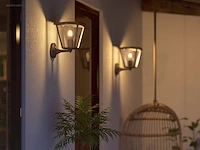 8 x arina wand buiten lampen