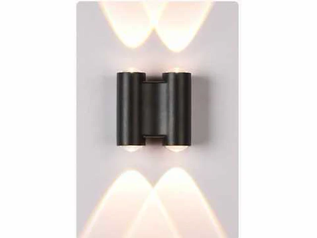 8 x bidirectionele led wandlamp – 4w – 3500k warm wit – ip54 – sw-47-2 - afbeelding 4 van  6