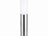 8 x buitenlamp tuinpaal – e27 – chroom – ip44 – 500mm – defne-4 - afbeelding 2 van  5