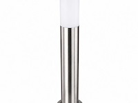 8 x buitenlamp tuinpaal – e27 – chroom – ip44 – 800mm – defne-5 - afbeelding 2 van  5