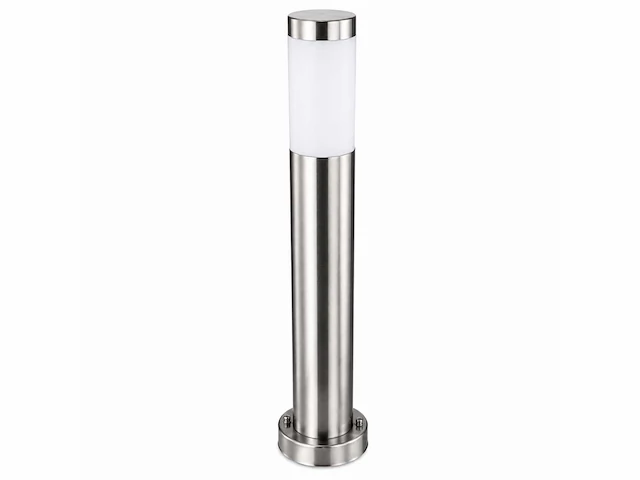 8 x buitenlamp tuinpaal – e27 – chroom – ip44 – 800mm – defne-5 - afbeelding 4 van  15