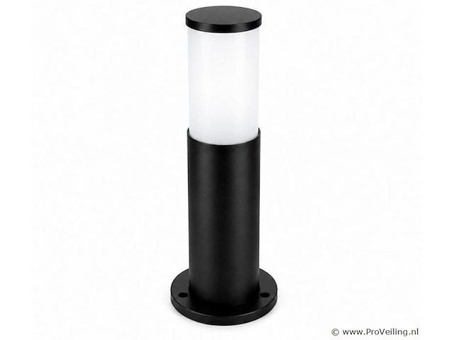 8 x buitenlamp tuinpaal – e27 – zwart – ip44 – 300mm – kavak-3 - afbeelding 2 van  5
