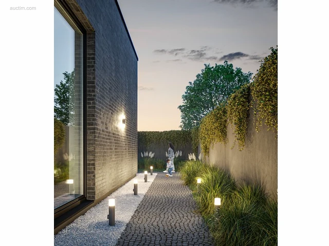 8 x cortona 40 buiten lamp zwart - afbeelding 8 van  9