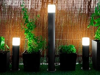 8 x cortona 40 schuko buiten lamp zwart - afbeelding 5 van  6