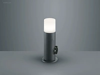 8 x cortona 40 schuko buiten lamp zwart - afbeelding 6 van  6